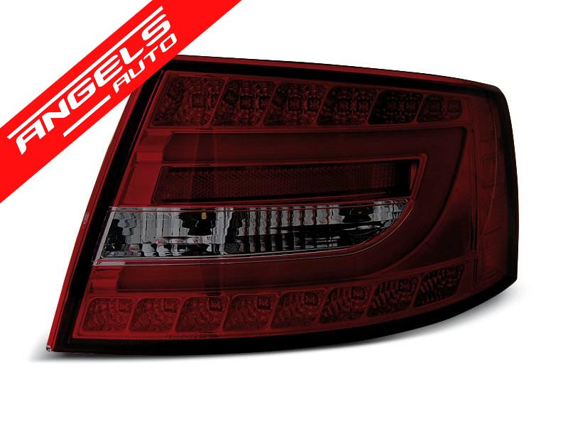 Stopuri LED Bar compatibile cu Audi A6 C6 Sedan 6PIN (04.2004-2008) Rosu Fumuriu - imagine 3