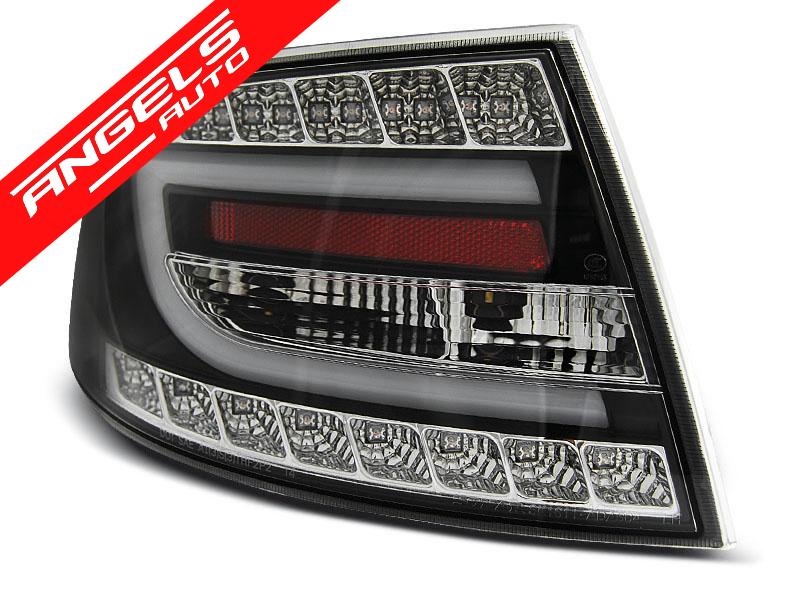 Stopuri LED Bar compatibile cu Audi A6 C6 Sedan (04.2004-2008) 7PIN Negru - imagine 2