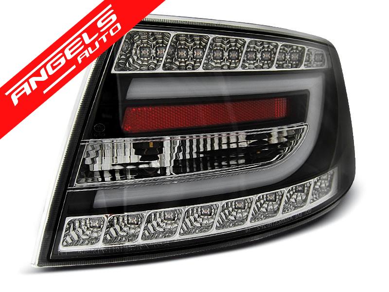 Stopuri LED Bar compatibile cu Audi A6 C6 Sedan (04.2004-2008) 7PIN Negru - imagine 3
