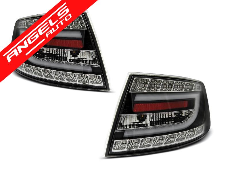 Stopuri LED Bar compatibile cu Audi A6 C6 Sedan (04.2004-2008) 7PIN Negru