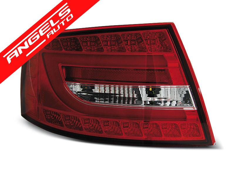 Stopuri LED Bar compatibile cu Audi A6 C6 SEDAN 7PIN (04.2004-2008) Rosu-Alb - imagine 2