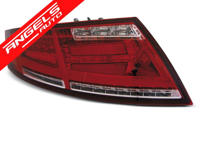 Stopuri LED Bar compatibile cu Audi TT (2006-2014) Rosu Alb - imagine 2