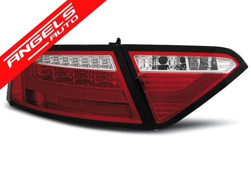 Stopuri LED Bar compatibile cu Audi A5 (2007-2011) Rosu Alb - imagine 2