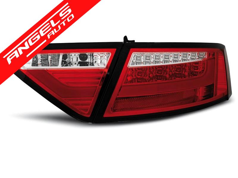 Stopuri LED Bar compatibile cu Audi A5 (2007-2011) Rosu Alb - imagine 3