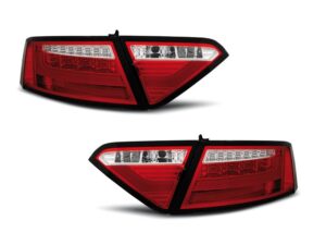 Stopuri LED Bar compatibile cu Audi A5 (2007-2011) Rosu Alb