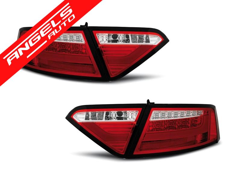 Stopuri LED Bar compatibile cu Audi A5 (2007-2011) Rosu Alb