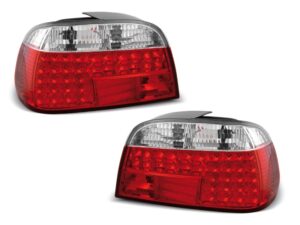 Stopuri LED compatibile cu BMW E38 (1994-2001) Rosu Alb