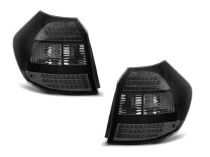 Stopuri LED Negru potrivite pentru compatibile cu BMW E87/E81 04-08.07
