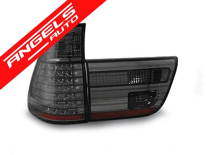 Stopuri LED compatibile cu BMW X5 E53 (1999-2003) Fumuriu - imagine 2
