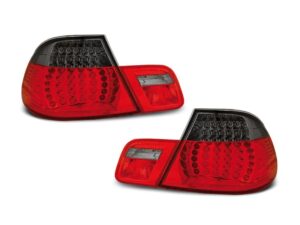 Stopuri LED compatibile cu BMW Seria 3 E46 Coupe (04.1999-03.2003) Rosu Fumuriu