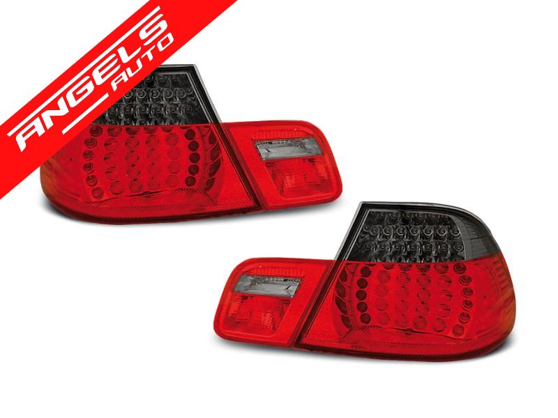 Stopuri LED compatibile cu BMW Seria 3 E46 Coupe (04.1999-03.2003) Rosu Fumuriu