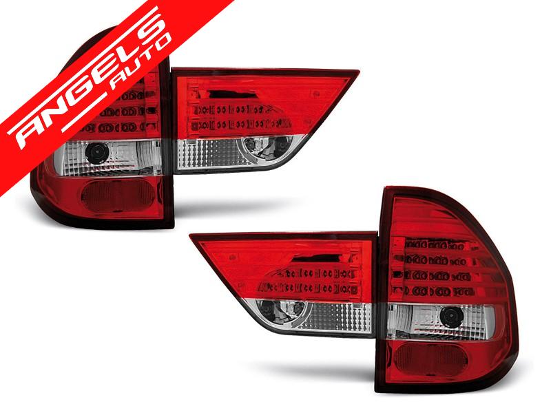 Stopuri LED Rosu Alb potrivite pentru compatibile cu BMW X3 E83 01.04-06