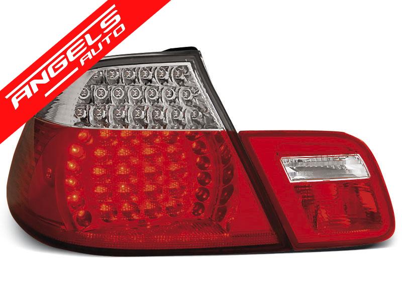 Stopuri LED compatibile cu BMW Seria 3 E46 Cabrio (04.1999-03.2003) Rosu Alb - imagine 2