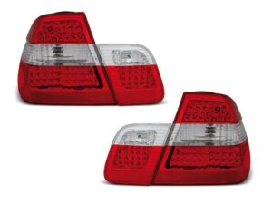 Stopuri LED Rosu Alb potrivite pentru compatibile cu BMW E46 09.01-03.05 SEDAN