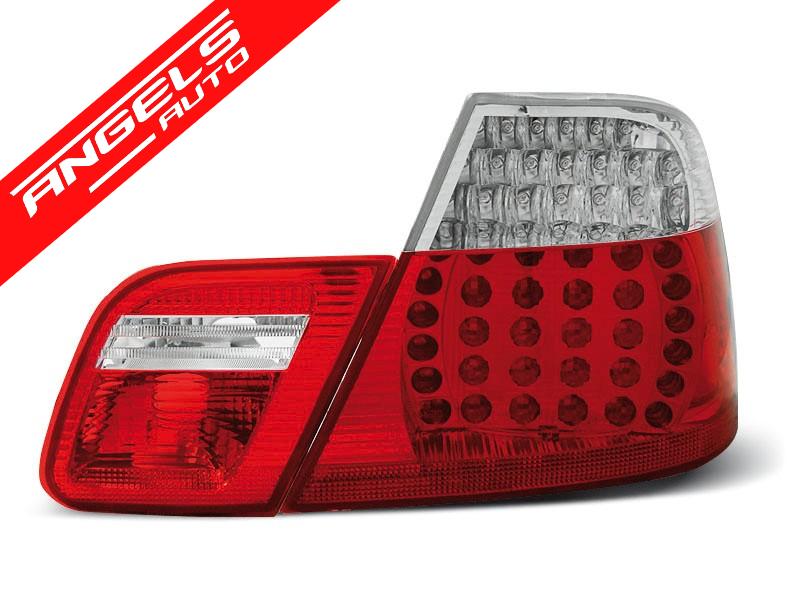 Stopuri LED compatibile cu BMW E46 Coupe (1999-2003) Rosu Alb - imagine 3