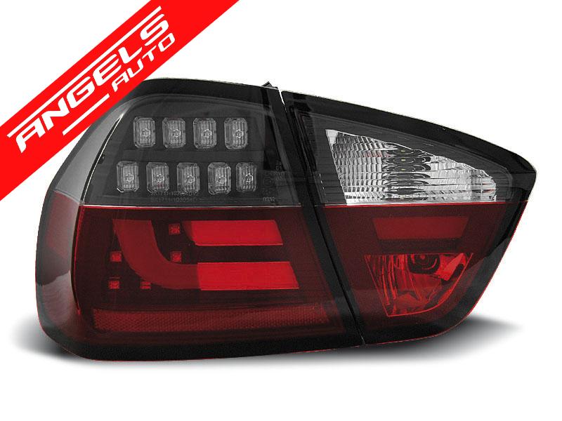 Stopuri bara LED Rosu WHIE Negru potrivite pentru compatibile cu BMW E90 03.05-08.08 - imagine 2