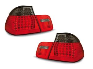 Stopuri LED compatibile cu BMW  Seria 3 E46 Sedan (09.2001-03.2005) Rosu Fumuriu