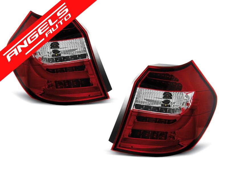 Stopuri LED Bar compatibile cu BMW E87/E81 (2004-08.2007) Rosu Alb