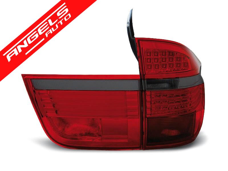 Stopuri LED Rosu Fumurii potrivite pentru compatibile cu BMW X5 E70 03.07-05.10 - imagine 3