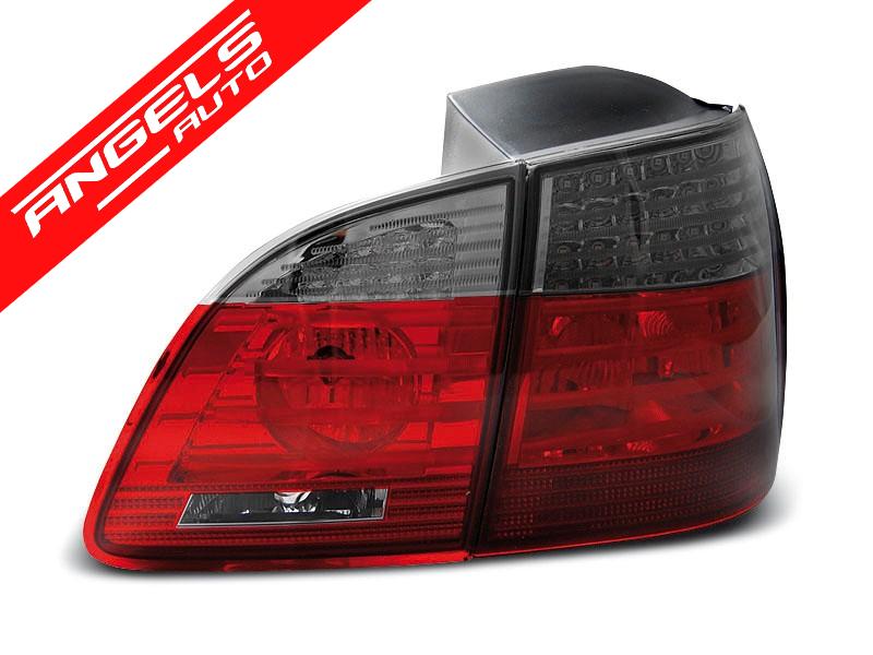 Stopuri LED compatibile cu BMW Seria 5 E61 Touring (2004-03.2007) Rosu Fumuriu - imagine 3
