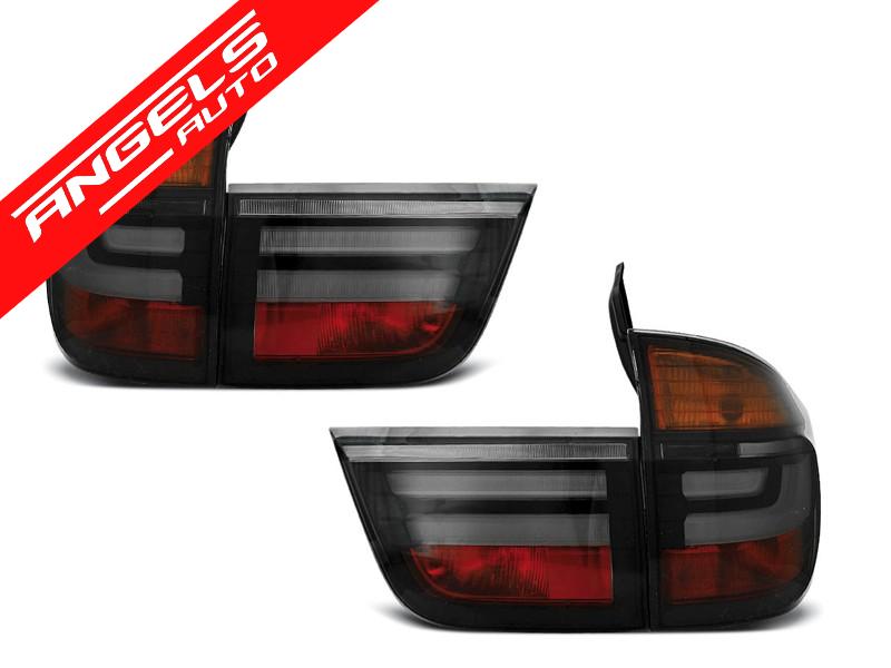 Stopuri LED compatibile cu BMW X5 E70 (2007-2010) Fumuriu
