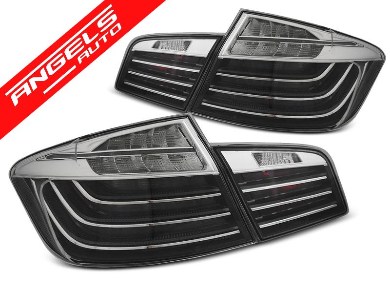 Stopuri bara LED Negru CHROME LCI LOOK potrivite pentru compatibile cu BMW F10 10-07.13