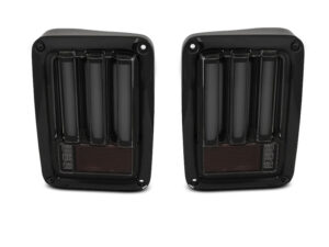 Stopuri compatibile cu Chrysler compatibile cu Jeep WRANGLER JK 07-18 LED BAR Fumurii Negru