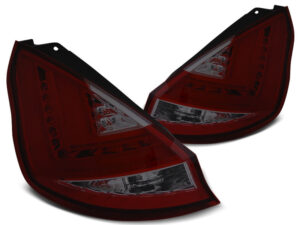 Stopuri Led compatibile cu Ford Fiesta MK7 2008-2012 Rosu Fumuriu