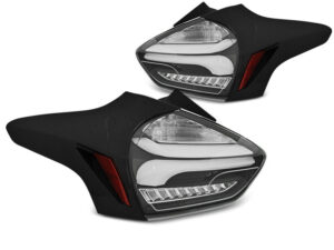 Stopuri Led SEQ compatibile cu Ford Focus III Hatchback (2015-2018) Negru