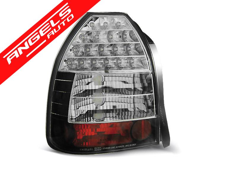 Stopuri compatibile cu Honda CIVIC 09.95-02.01 3D Negru LED - imagine 2