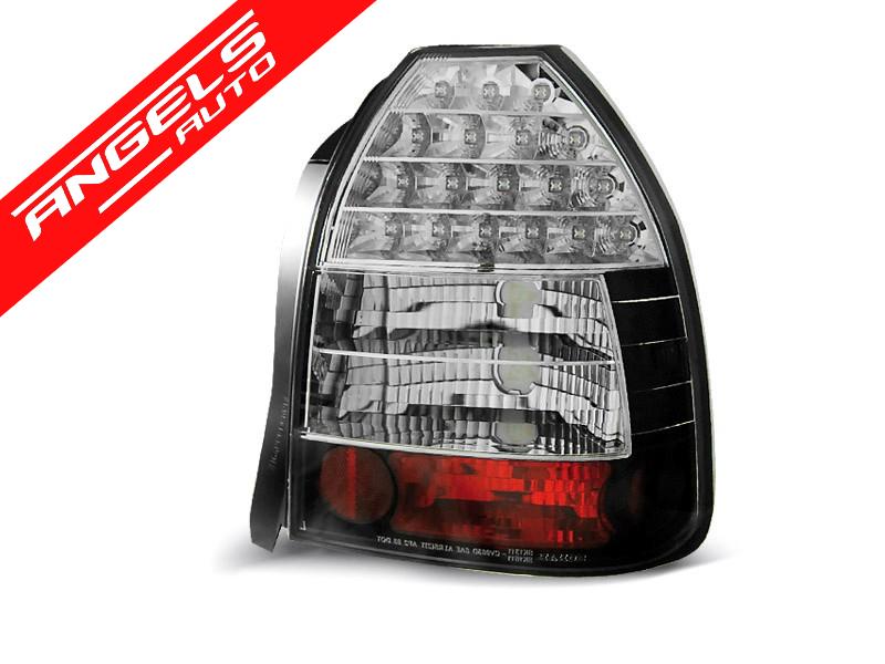 Stopuri compatibile cu Honda CIVIC 09.95-02.01 3D Negru LED - imagine 3
