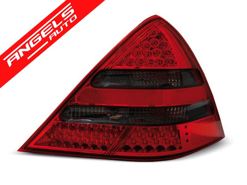 Stopuri LED compatibile cu Mercedes R170 SLK (04.1996-2004) Rosu Fumuriu - imagine 3