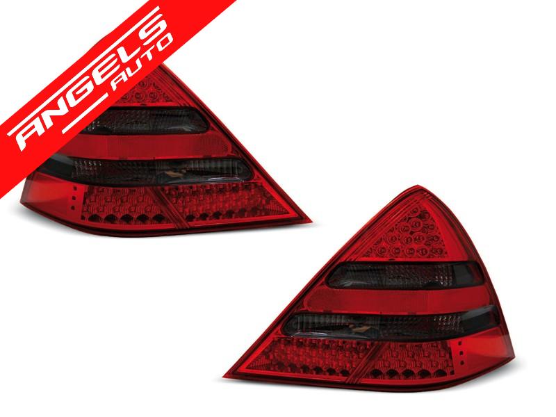 Stopuri LED compatibile cu Mercedes R170 SLK (04.1996-2004) Rosu Fumuriu