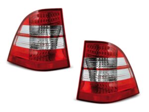Stopuri LED compatibile cu Mercedes M-Class W163 ML (03.1998-2005) Rosu Alb