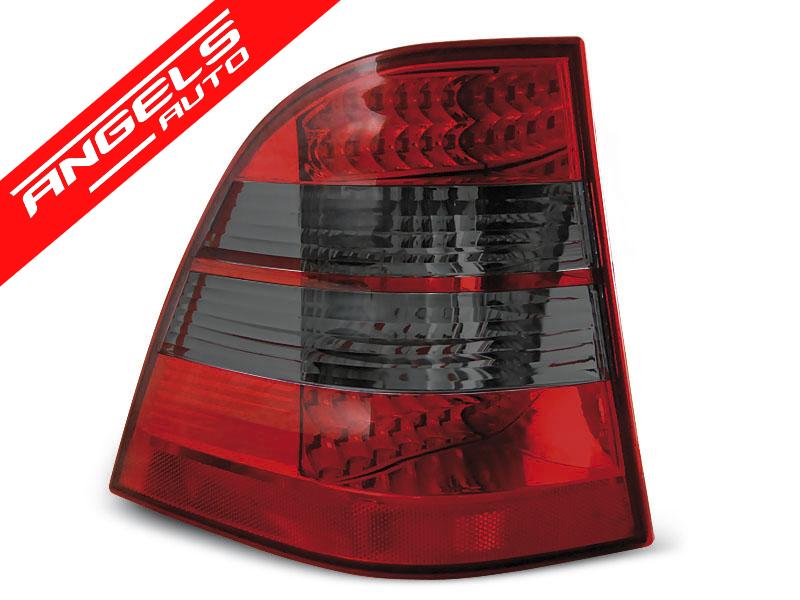 Stopuri LED compatibile cu Mercedes M-Class ML W163 (03.1998-2005) Rosu Fumuriu - imagine 2