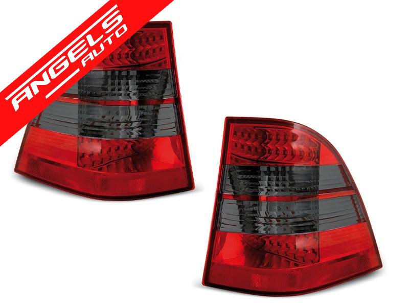 Stopuri LED compatibile cu Mercedes M-Class ML W163 (03.1998-2005) Rosu Fumuriu