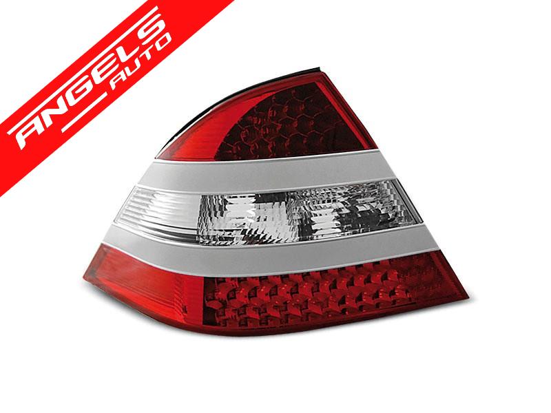 Stopuri LED Rosu Alb potrivite pentru compatibile cu Mercedes W220 S-KLASA 09.98-05.05 - imagine 3