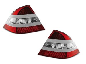 Stopuri LED Rosu Alb potrivite pentru compatibile cu Mercedes W220 S-KLASA 09.98-05.05