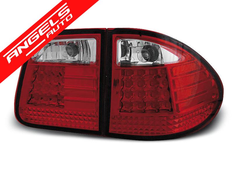 Stopuri LED Rosu Alb potrivite pentru compatibile cu Mercedes W210 E-KLASA 95-03.02 KOMBI - imagine 2