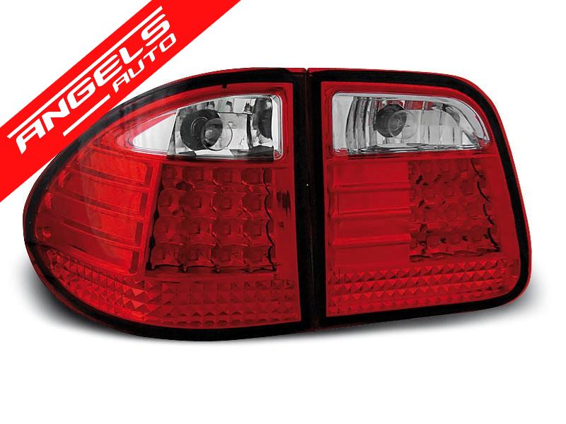 Stopuri LED Rosu Alb potrivite pentru compatibile cu Mercedes W210 E-KLASA 95-03.02 KOMBI - imagine 3