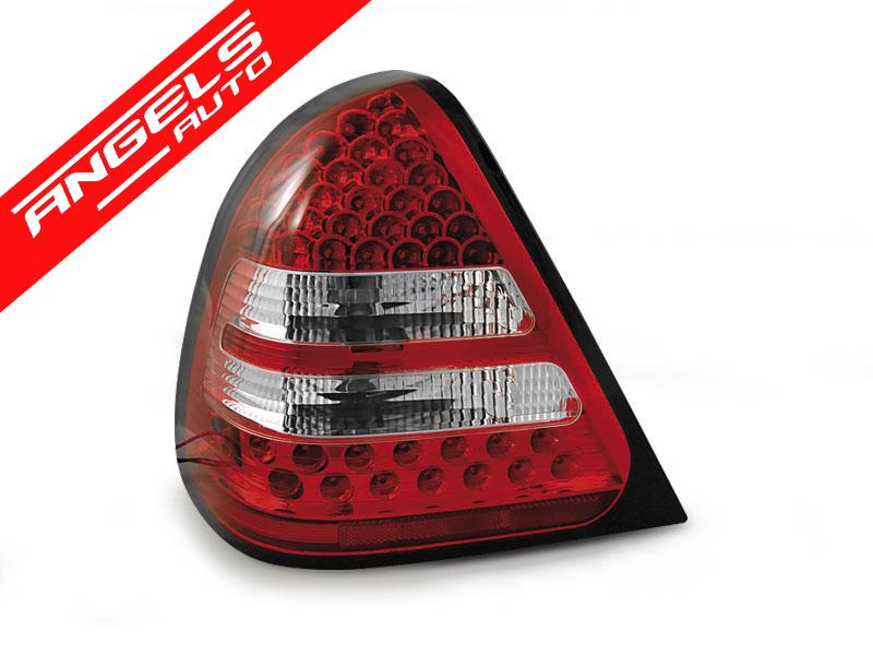 Stopuri LED Rosu Alb potrivite pentru compatibile cu Mercedes W202 C-KLASA 06.93-06.00 - imagine 2