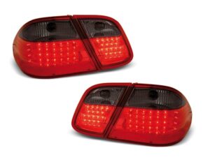 Stopuri LED compatibile cu Mercedes CLK W208 (03.1997-04.2002) Rosu Fumuriu