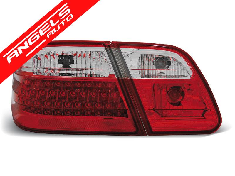 Stopuri LED Rosu Alb potrivite pentru compatibile cu Mercedes W210 95-03.02 - imagine 2