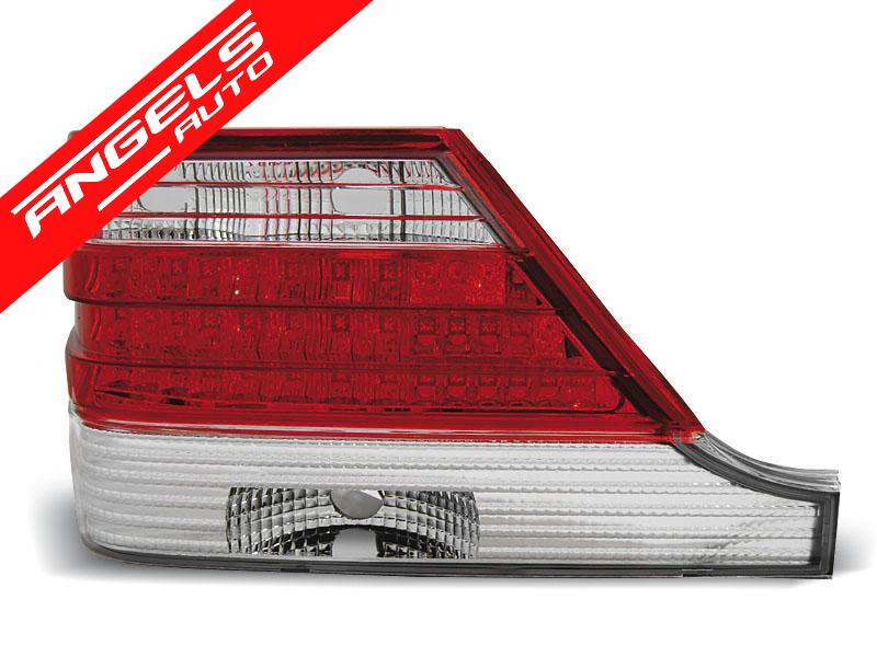 Stopuri LED Rosu Alb potrivite pentru compatibile cu Mercedes W140 95-10.98 - imagine 2