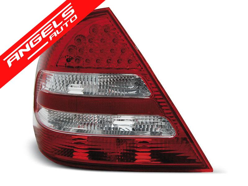 Stopuri LED Rosu Alb potrivite pentru compatibile cu Mercedes C-KLASA W203 SEDAN 04-07 - imagine 2
