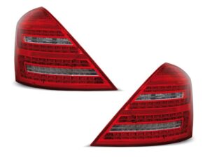 Stopuri LED Rosu Alb potrivite pentru compatibile cu Mercedes W221 S-KLASA 05-09