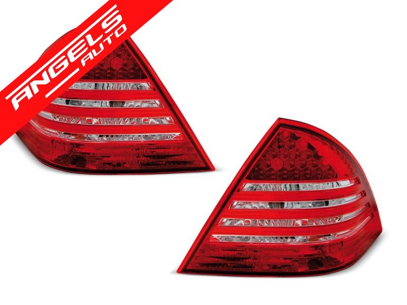 Stopuri LED compatibile cu Mercedes C-Class W203 Sedan (2000-2004) Rosu Alb