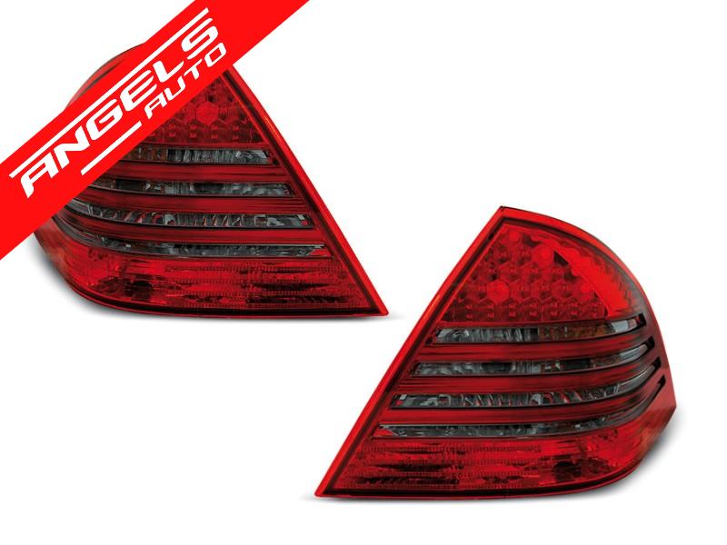 Stopuri LED compatibile cu Mercedes C-Class W203 Sedan (2000-2004) Rosu Fumuriu