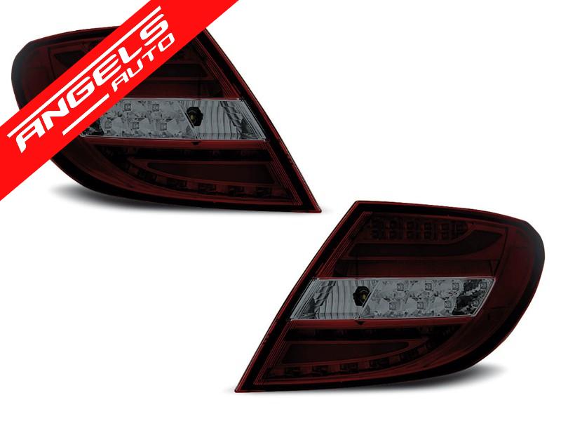 Stopuri bara LED Rosu Fumurii potrivite pentru compatibile cu Mercedes C-KLASA W204 SEDAN 07-10