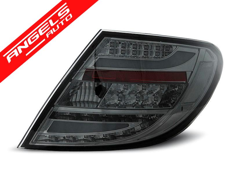 Stopuri LED compatibile cu Mercedes C-Class W204 Sedan (2007-2010) Fumuriu - imagine 3